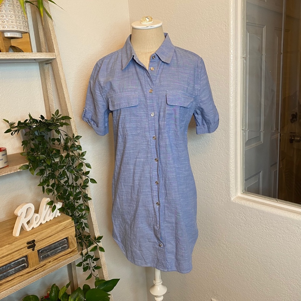 Equipment Button Down Mini Dress - image 5